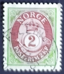 Stamps : Europe : Norway :  Cifras