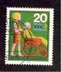 Stamps Germany -  INTERCAMBIO