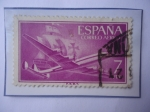 Stamps Spain -  Ed:Es 1178 -Superconstellation- Nave Santa María.
