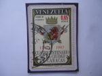 Sellos de America - Venezuela -  Cuatricentenario de la Ciudad de Caracas (1567-1967)- Escudo de Armas.