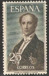 Stamps Spain -  1653 - Juan Donoso Cortés