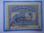 Stamps Venezuela -  EE.UU.de Venezuela-XII Conferencia Sanitaria Panamericana-Instituto Antituberculoso de Maracaibo.