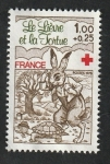 Sellos de Europa - Francia -  2024 - A beneficio de La Cruz Roja, Fábula de La Fontaine