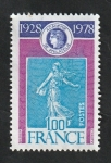 Stamps France -  2017 - 50 Anivº de la Academia de Filatélia