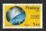Stamps France -  2128 - Nuevas Energías