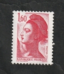 Stamps France -  2187 - Libertad, de Delacroix