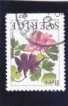 Stamps Sweden -  FLORES