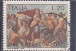 Stamps : Europe : Italy :  Triunfo de Galatea (detalle), Rafael