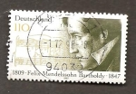 Stamps Germany -  INTERCAMBIO