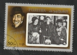Stamps United Arab Emirates -  Fujeira - Historia del Cine, Fernandel, actor