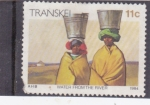 Stamps South Africa -  Estilo de vida Xhosa - 'Llevando agua desde el río'