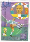 Stamps Equatorial Guinea -  MUNICH´74 Homenaje a los jugadores célebres-