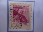 Stamps Venezuela -  Rafael Arias Blanco-Preclaro Arzobispo de Caracas-4°Aniv.de su Carta Pastoral (19571961)