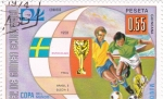 Stamps Equatorial Guinea -  MUNICH'74-COPA DEL MUNDO JULES RIMET