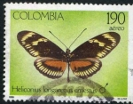 Sellos del Mundo : America : Colombia : Mariposa