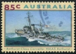 Sellos de Oceania - Australia -  Corvetta Bathurst