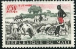 Sellos de Africa - Mali -  Ganaderia