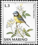 Sellos de Europa - San Marino -  aves