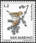 Stamps San Marino -  aves