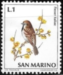 Sellos de Europa - San Marino -  aves