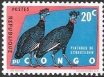 Sellos de Africa - Repblica Democrtica del Congo -  aves