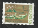 Sellos de Europa - Rusia -  3390 - Olimpiadas de Mexico, Regatas