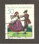 Stamps Germany -  INTERCAMBIO