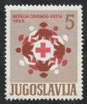 Stamps Yugoslavia -  54 - Semana de la Cruz Roja
