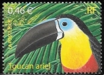 Stamps France -  aves