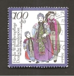 Stamps Germany -  INTERCAMBIO