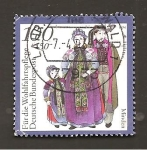 Stamps Germany -  INTERCAMBIO
