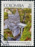 Stamps Colombia -  Santuario Ntra. Sra. de las Lajas
