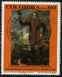 Stamps Colombia -  General Santander