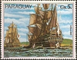 Stamps : America : Paraguay :  Barcos Alemanes