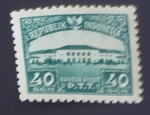 Stamps : Asia : Indonesia :  Paisaje urbano