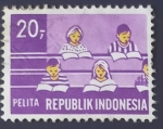 Stamps : Asia : Indonesia :  Educacion infancia
