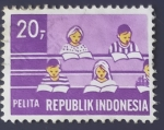 Stamps Indonesia -  Educacion infancia