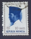 Stamps : Asia : Indonesia :  Sukarno