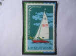 Stamps Bulgaria -  Juegos Acuáticos- Vela