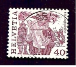 Stamps Switzerland -  INTERCAMBIO