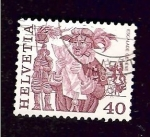 Stamps Switzerland -  INTERCAMBIO