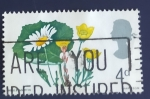 Stamps United Kingdom -  Flores