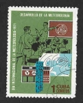 Stamps Cuba -  1589 - Día Internacional de la Meteorología