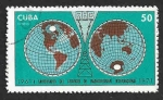 Stamps Cuba -  1619 - X Aniversario del Servicio de Radiodifusión Internacional