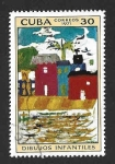 Stamps Cuba -  1639 - Dibujos Infantiles