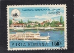Sellos de Europa - Rumania -  Barcos