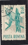 Stamps Romania -  Campeonato Europeo de Voley 1963