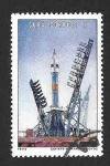 Stamps Cuba -  1789 - Programa Espacial Soviético