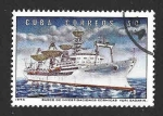Stamps Cuba -  1795 - Programa Espacial Soviético