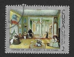 Sellos de America - Cuba -  1817 - Pintura del Museo Nacional